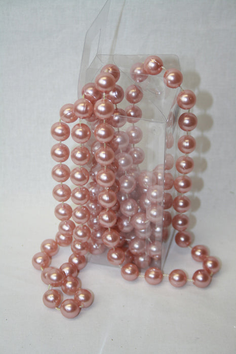 Rose Gold Pearl Bead Chain 3m x 14mm