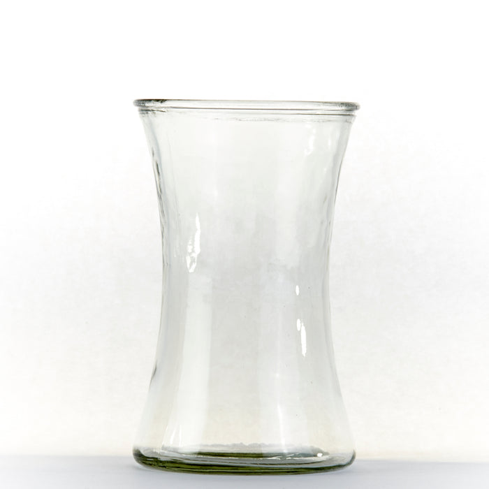 Serena Handtied Glass Vase - Clear