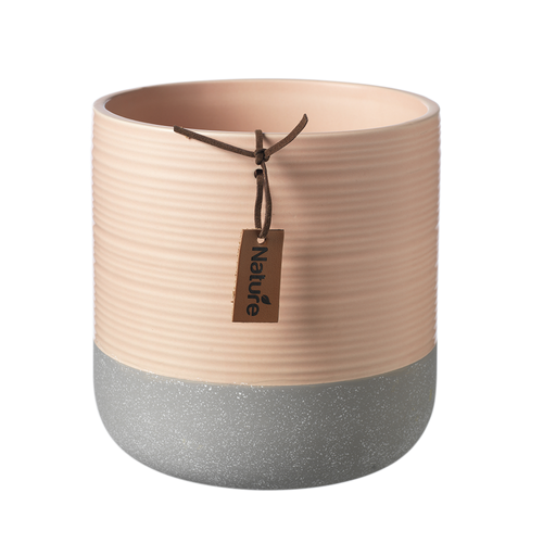 Evie Style Ceramic Pot -  15.5x15.5x14cm