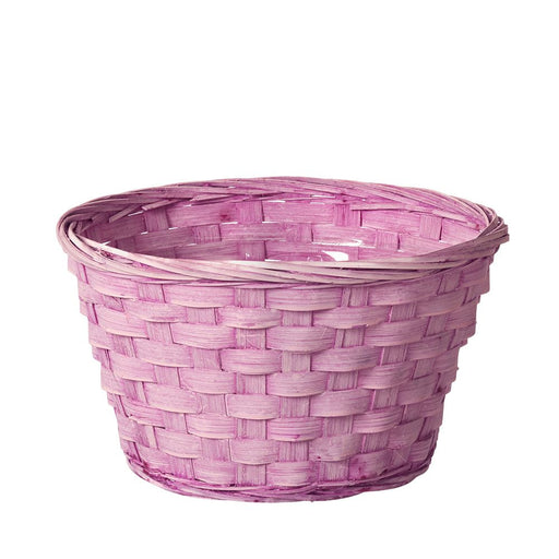 Bamboo Casi Lined Bowl - Pink - H:12 x Ø:21cm