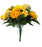 22 Stem Rose Gerbera & Ranunculus Flower Bush  - Yellow