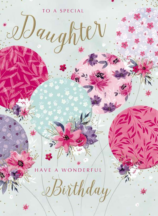 7x5" Card -  Happy Birthday Daughter
