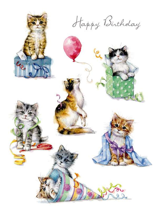 7x5" Card -Happy Birthday - For the Cat Lover