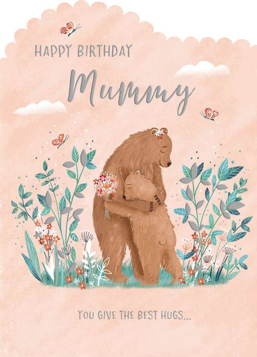 7x5" Card -  Happy Birthday Mummy