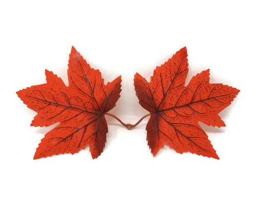 50 Pieces Per Bag Autumn Leaves - Red