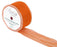 Sheer Organza Wired Edge Ribbon- 50mm x 20m- Orange