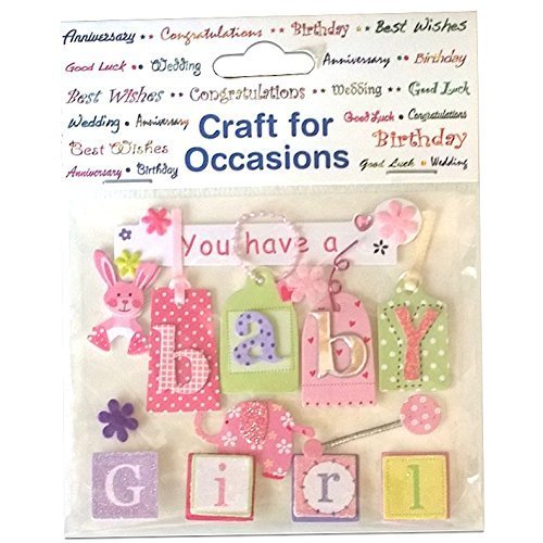 You Have a Baby Girl - Card Craft Motif
