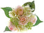 Rose & Hydrangea Bunch - Pale Pink & Ivory Mix RH0111
