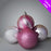 4 Giant Glittered And Shiny  Baubles x 15cm - Blush Pink