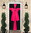 Door Bow Kit - Hot Pink