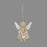 12cm Natural Wood Angel Hanger