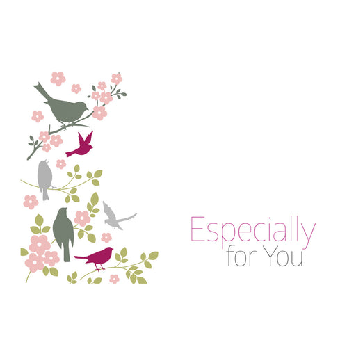 50 Florist Cards - Especially For You - Bird & Branch
