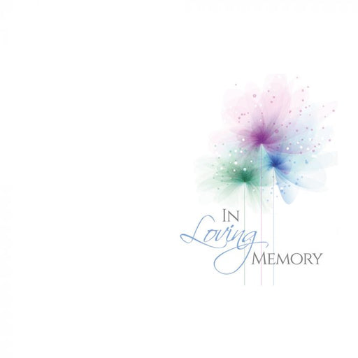 50 In Loving Memory Cards - Colour Haze