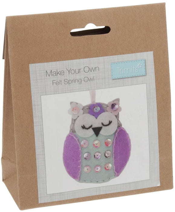 Make Your Own Felt- Spring Owl