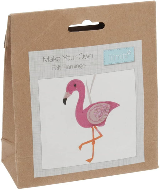 Make Your Own Felt Flamingo