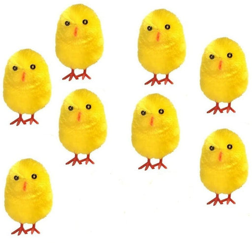 8 x 3cm Miniature Chicks