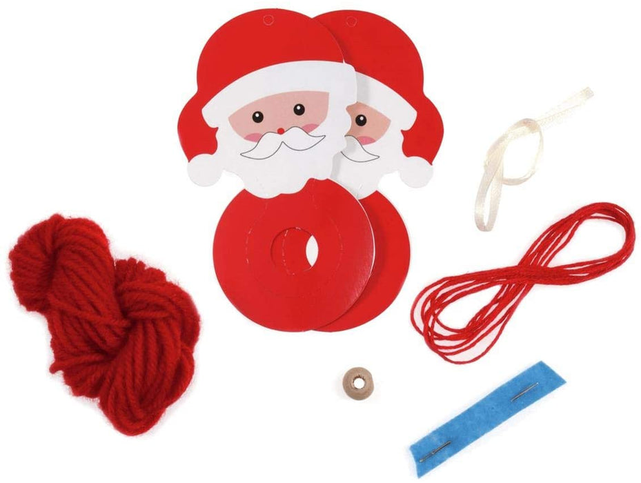 Make Your Own Pom Pom Christmas Santa \ Father Christmas