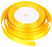 6mm x 20m Double Faced Yellow Satin Ribbon
