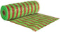 Deco Mesh Metallic Stripe 25cm x 9.1m - Red & Green