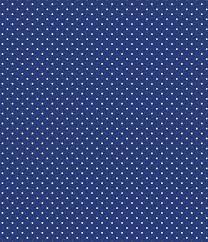 1 metre Polycotton Royal Blue Pin Spot Fabric x 112cm / 44"