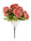 6 Head Rose Bush x 42cm - Coral Pink