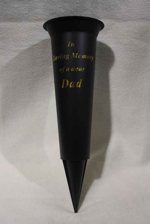 Grave Vase Spike In Loving Memory Dad