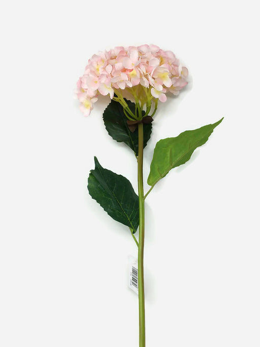 70cm Pink Hydrangea Stem