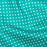 100% Cotton Poplin Fabric Turquoise - 7mm Polka Dot - 112cm wide - 1 Metre - till code m78