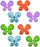 8 Butterfly Decorations