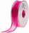 15mm satin edge organza - Hot Pink - 25 Metres