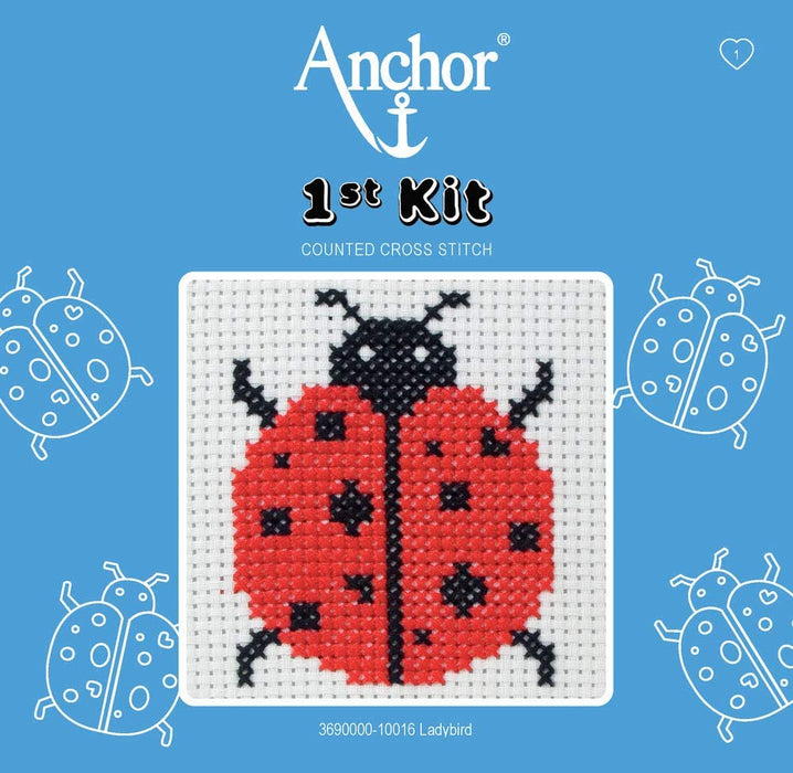 My First Cross Stitch Kit - Ladybird