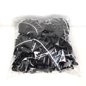 10m Easy Pleat Ribbon - Black