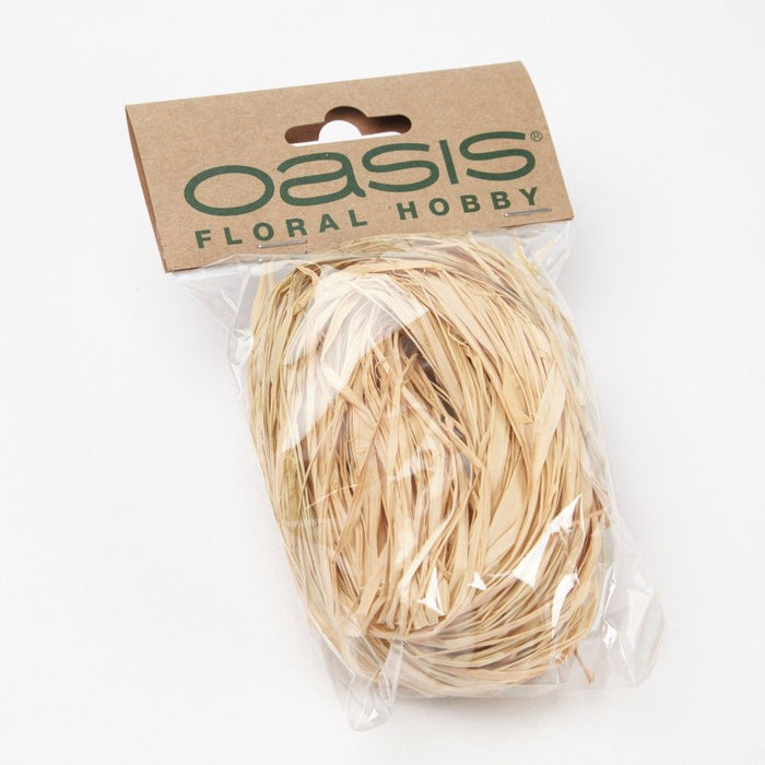 OASIS® Natural Raffia - 20g - Retail Packed