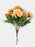 7 Stem Chrysanthemum & Seed Pod Bush x 28cm - Champagne
