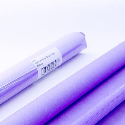 Roll of 48 Sheets of Tissue Paper - Lilac