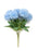 7 Head Spiky Chrysanthemum Bush x 32cm - Blue