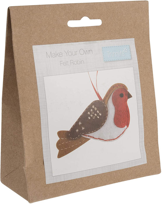 Make Your Own Felt Robin
