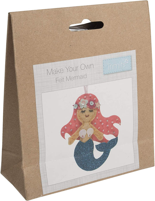 Make Your Own Felt Mermaid