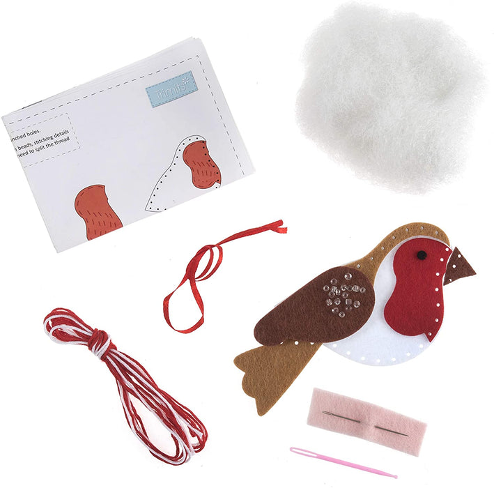 Make Your Own Felt Robin