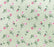 1 metre Pretty Pink rosebud on Green 100% Cotton Poplin Fabric x 110cm