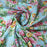 1 Metre 100 % Cotton Sky Vintage Roses Fabric Width: 110cm (45 inches) stock location b1
