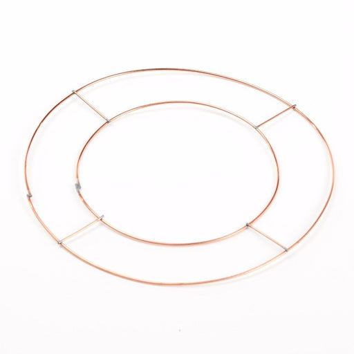Flat Wire Wreath Rings x 10" - Pack of 20