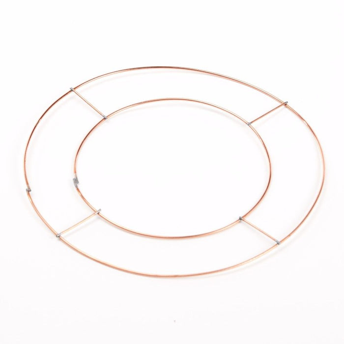 Flat Wire Wreath Rings x 14" - Pack of 20