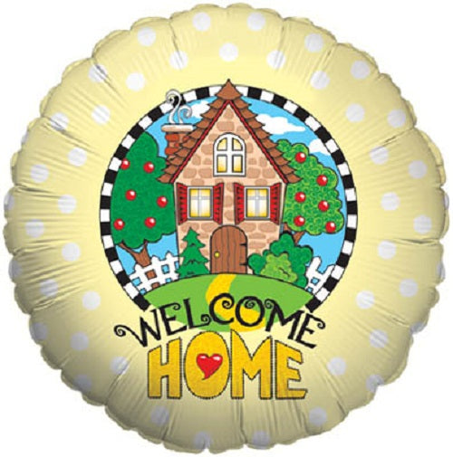 18" Foil Balloon - Welcome Home