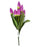 9 Head Tulip Bush x 38cm - Purple