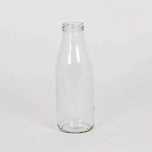 Clear Glass Milk Bottle - 500ml