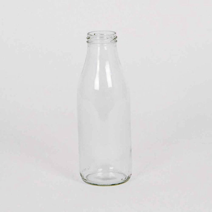Clear Glass Milk Bottle - 500ml