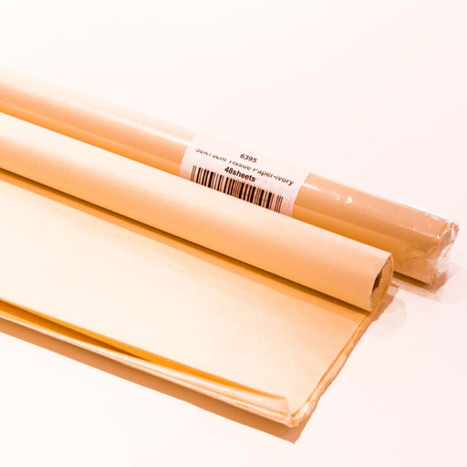 Roll of 48 Sheets of Tissue Paper -  Cream
