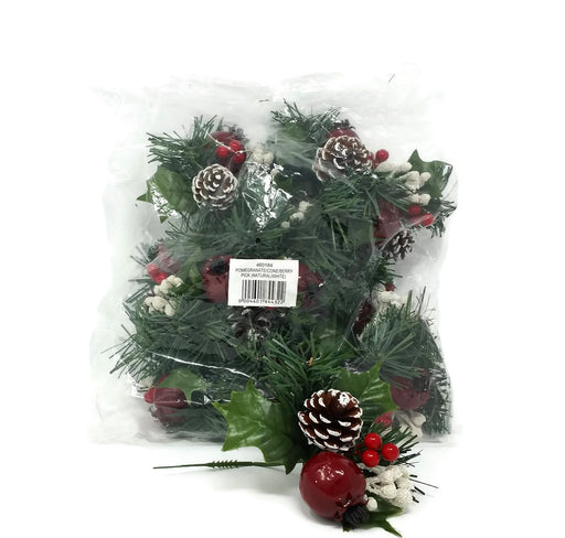 Pine & Berry Pomegranate Pick  x 18cm - Pack of 12