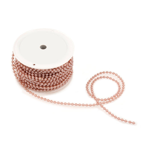 Pearl Beads 4mm x 25m -  Rose Gold